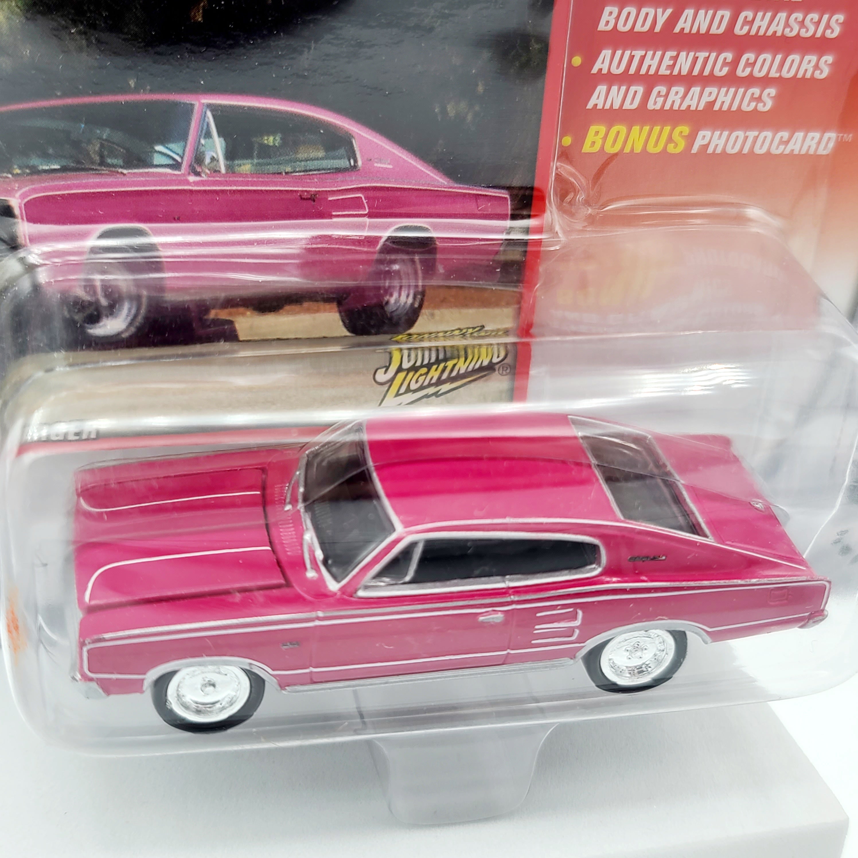 Johnny Lightning '66 Dodge Charger - 1:64 (2003 Mopar or No Car Rel. 2)
